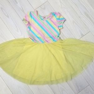 Dotdotsmile rainbow stripe dress 3/4